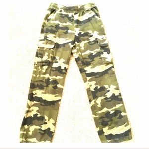 Camouflage cargo pants